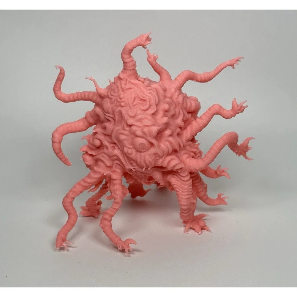 The Dunwich Horror Otherworldly Glow In The Dark Pink Atomic Yellow Toy Figure